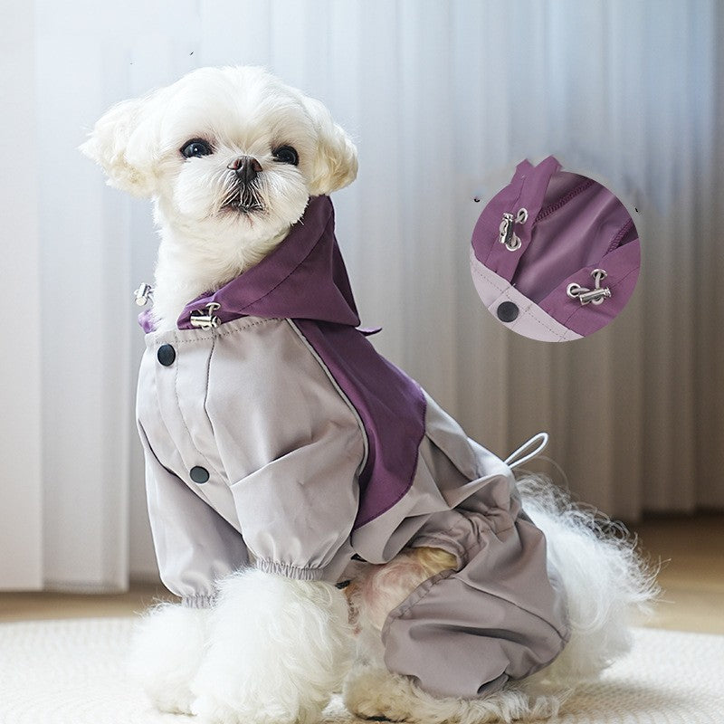 Manteau imperméable pour animaux de compagnie, vêtements pour chiens de petite et moyenne taille