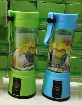 Bärbar mixer med USB-uppladdningsbar mini-fruktjuicemixer för kök Hem Enkel bärbar elektrisk minijuicer