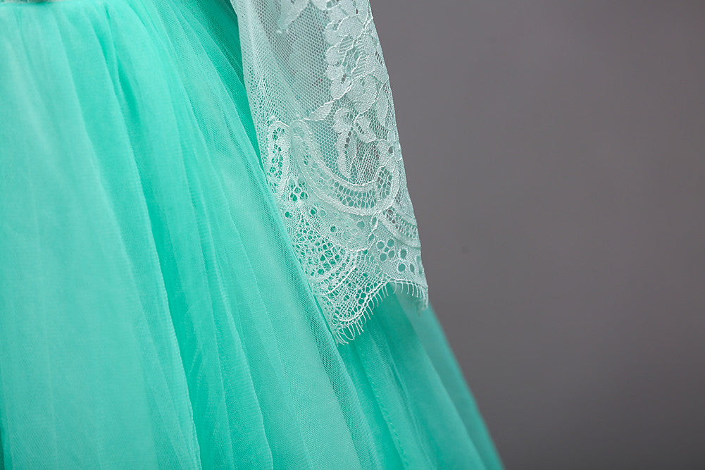 Robe longue à fleurs pour fille