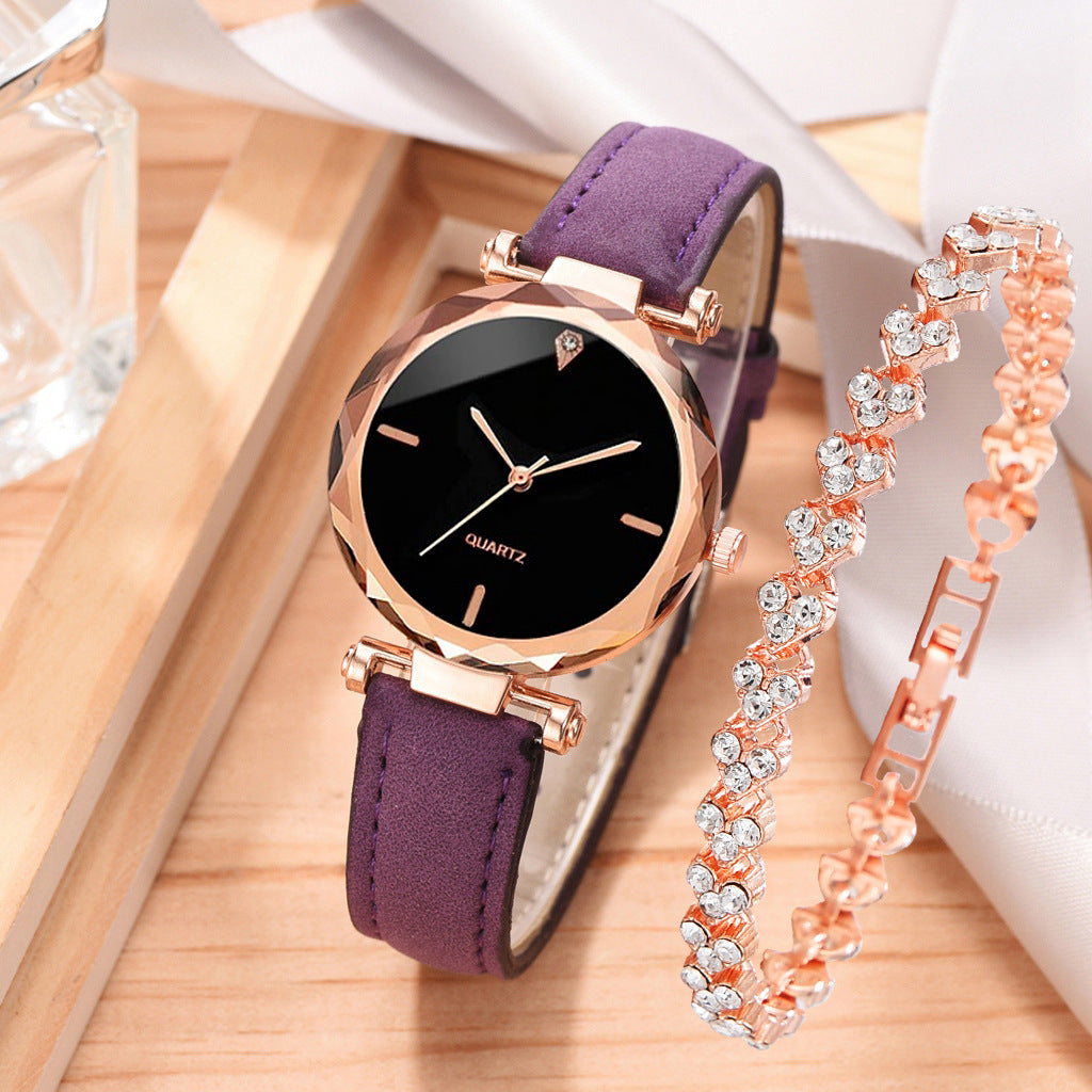 Klocka Enkel Bälte Klocka Quartz Klocka Armbandskostym