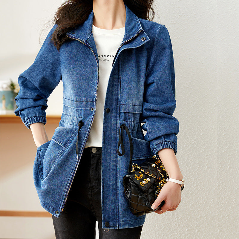Fashion Personalized Denim Jacket Women - High-Quality Statement Piece Modern Wardrobe Essential
