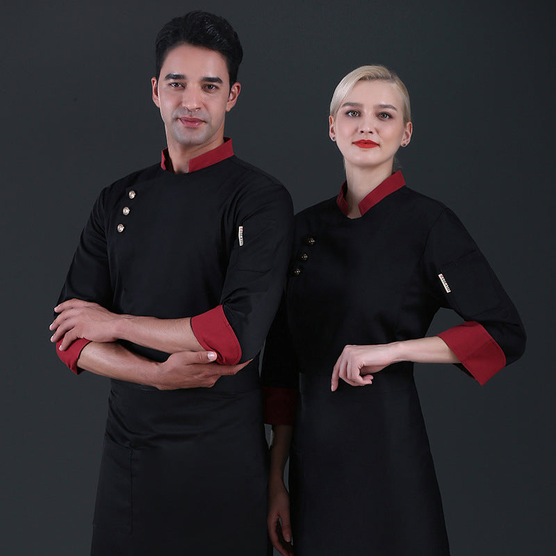 Hotel Chef Kläder Hotell Back Arbetskläder