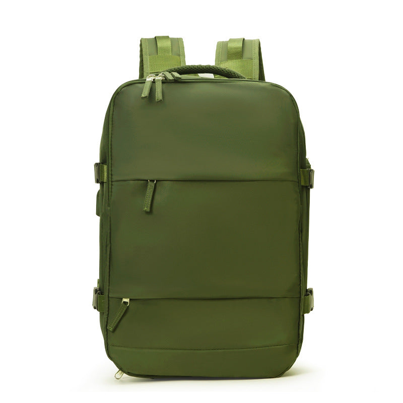 Sac à dos de voyage en Nylon de grande capacité, imperméable, extérieur, séparation sèche et humide, léger, multifonction