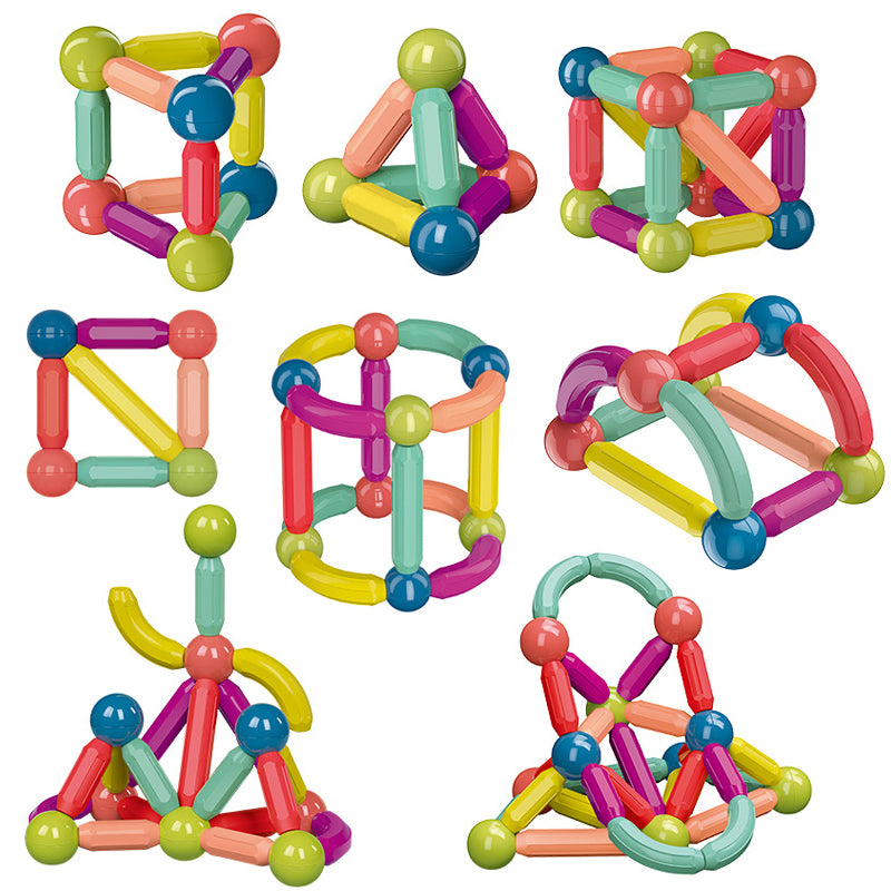 Bébé jouets bâton magnétique blocs de construction jeu aimants enfants ensemble enfants aimants pour enfants briques de jouet magnétiques