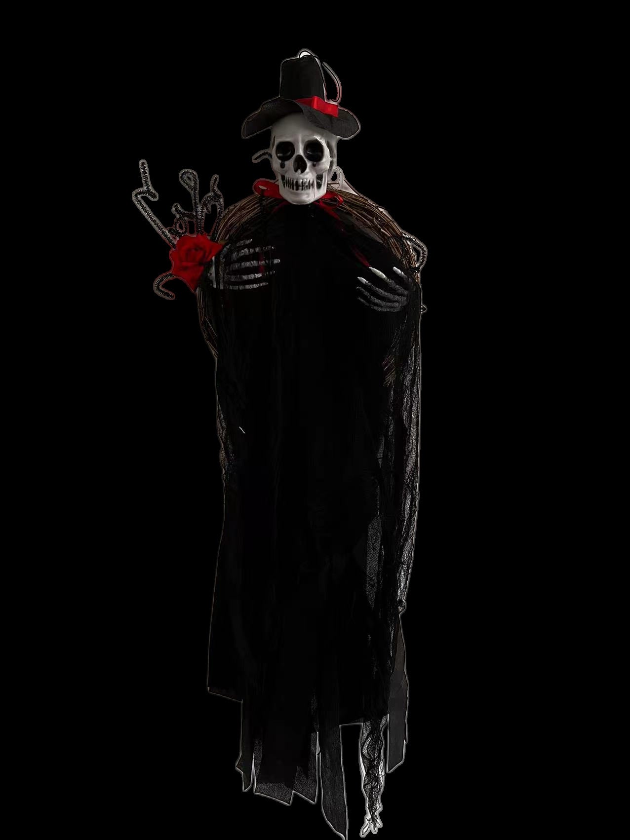 Décorations de fête d'horreur de maison hantée d'Halloween