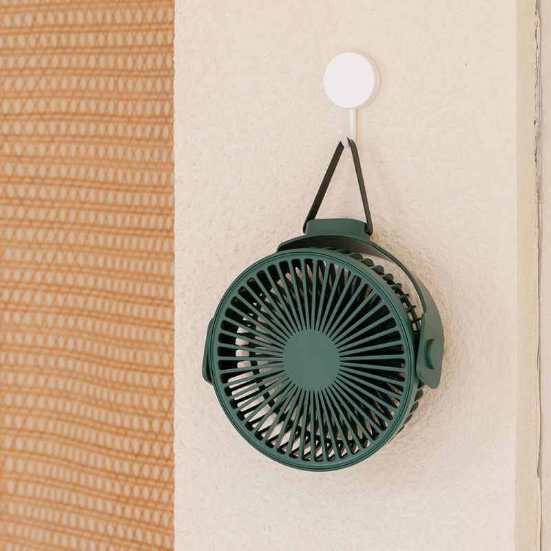Mini Ceiling Fan Outdoor Tent Fan Desktop Portable USB Rechargeable Fans Fourth Gears Wind for Home Office Bedroom