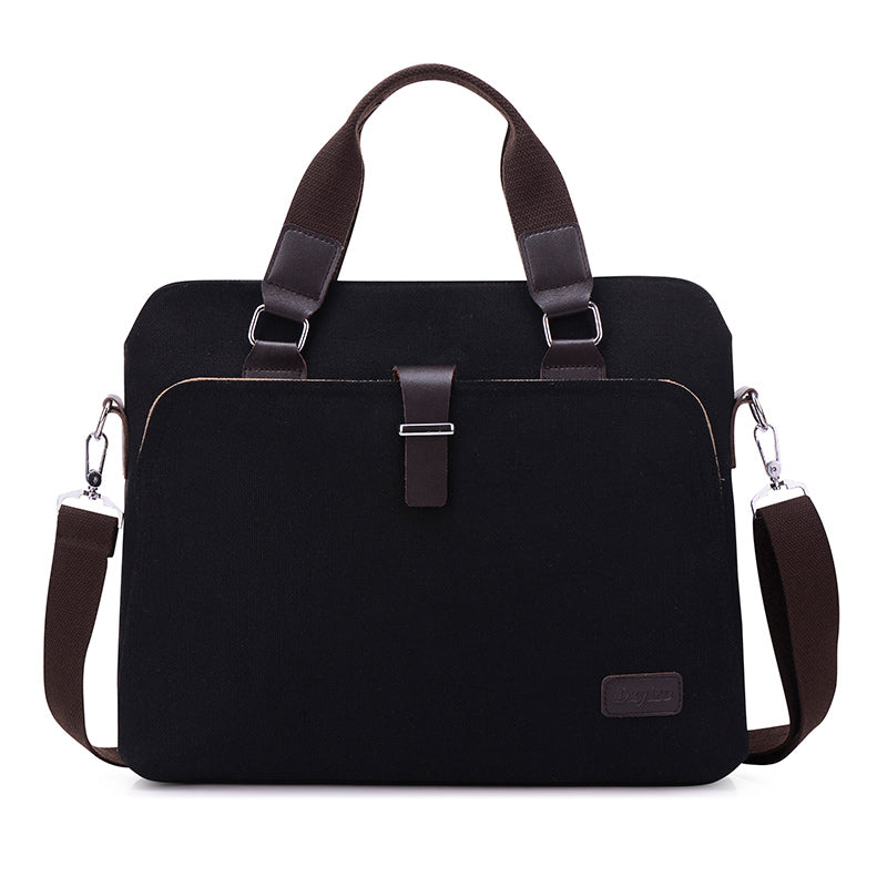 Sac fourre-tout pour hommes, mallette simple, mode toile