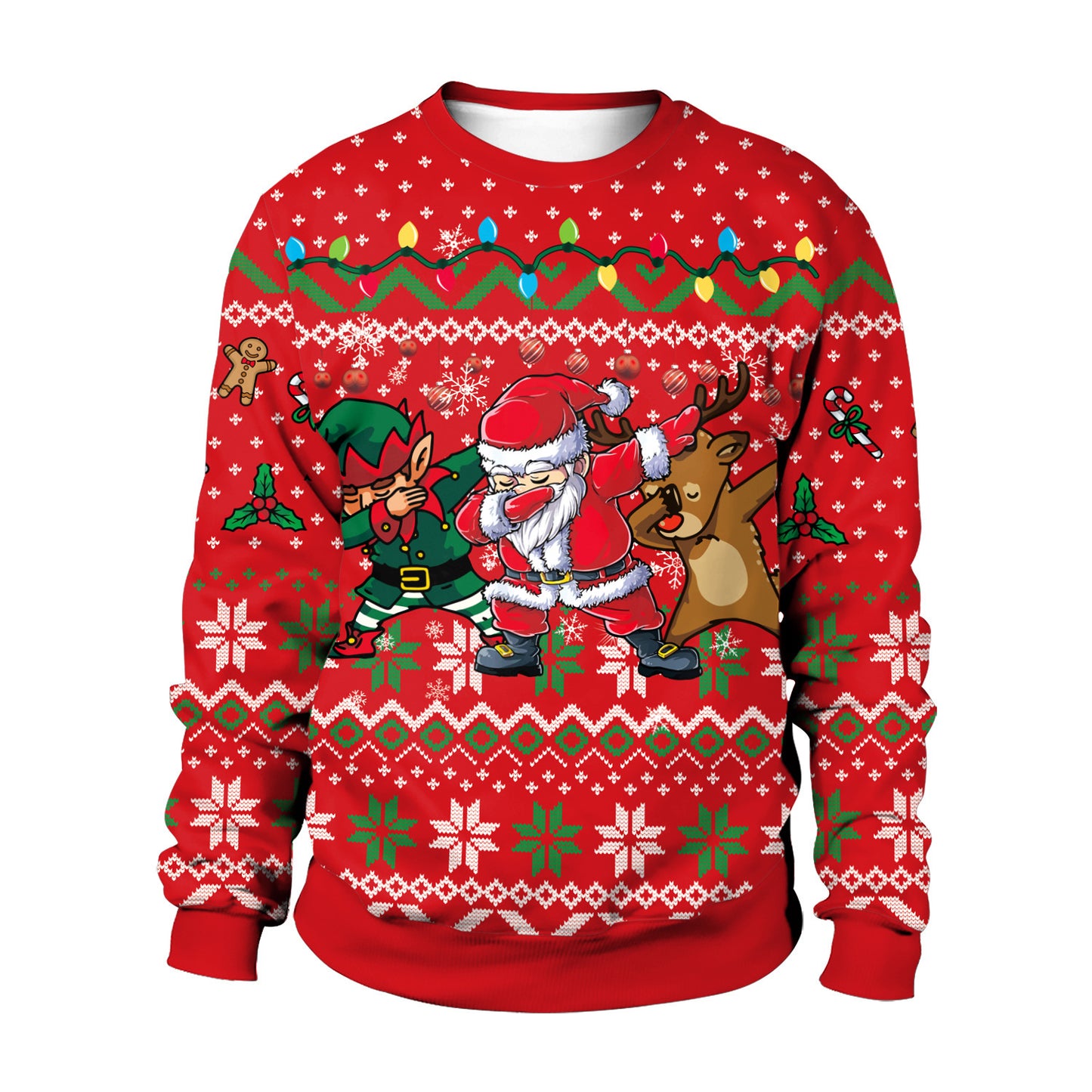 Digital Printing Christmas Sweater - Stylish & Comfortable