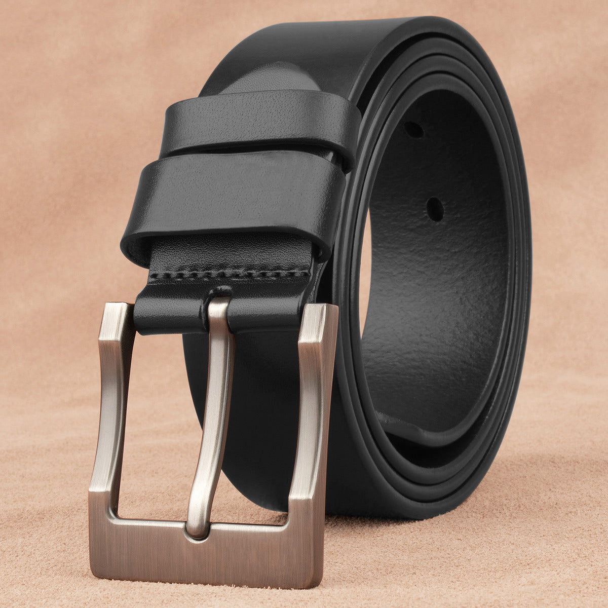 Men's Pin Buckle Business Casual Simple Belt - Effortless Professional