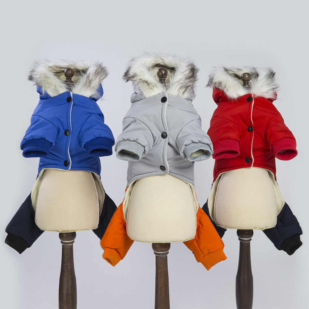 vêtements pour animaux de compagnie Manteau de neige pour chien