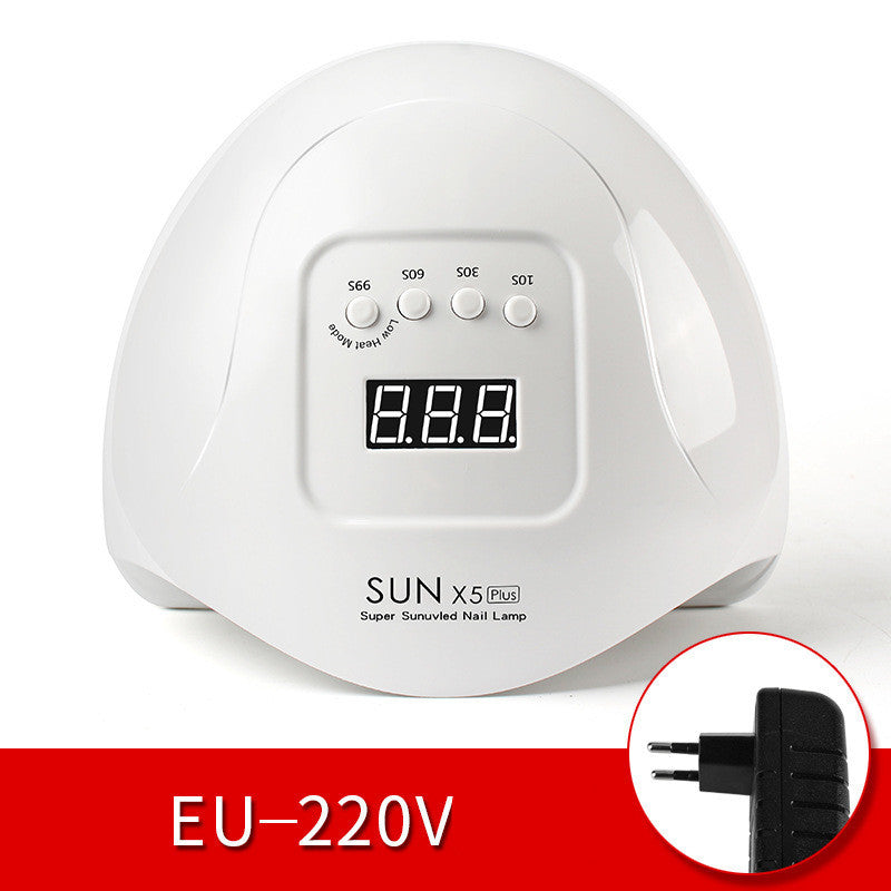 Smart Nail Phototherapy Lamp - 80W/150W Professional | 22x21.5x10cm UV/LED Curing