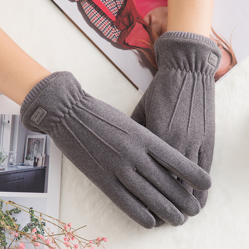 Vinter Thicken Thermal Handskar för kvinnor