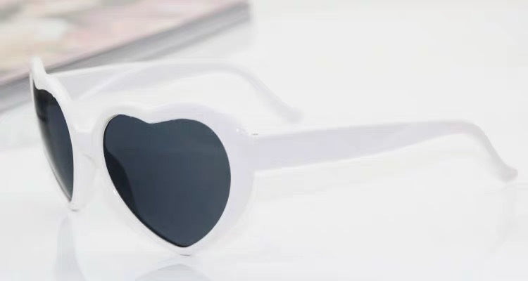 Heart-Shaped Light Love Special Effects Glasses Love Glasses Fashion Sunglasses