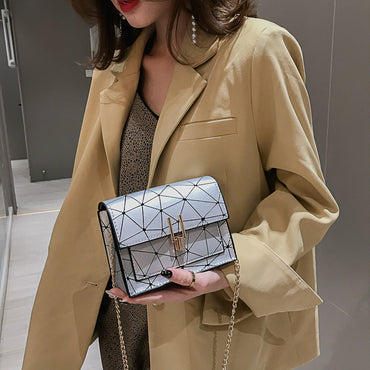 Geometric Rhombus Square Bag