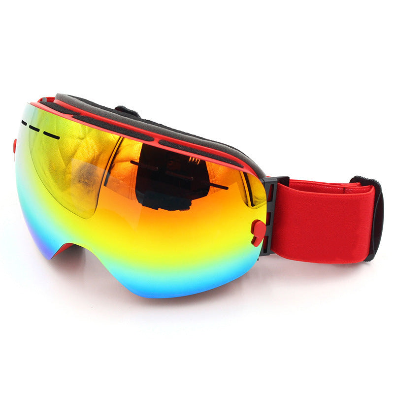 Miroir de ski anti-buée double couche