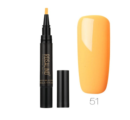 Pure Color Nail Art Pen - 5ML UV/LED | 58 Colors MSDS/SGS Certified