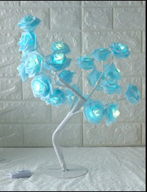 Lampe d'arbre LED Rose, petit arbre, lampe de modélisation, lampe de Table