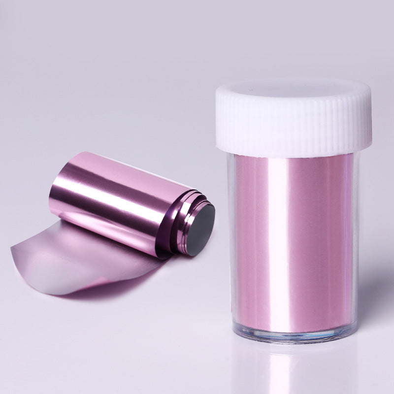 Nail Star papper roséguld överföring klistermärke