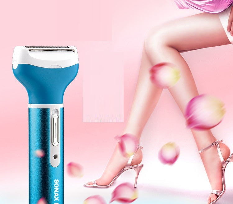 Three-in-one Multifunctional Pubic Hair Armpit Hair Scraper Charging Hair Removal Device