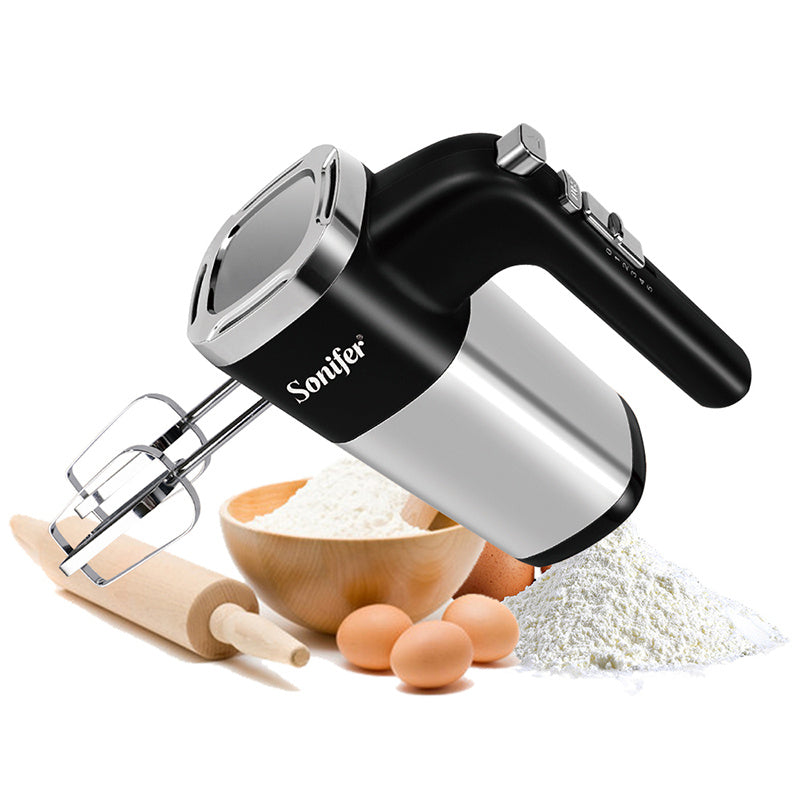 5 hastigheter 500W hög effekt elektrisk mat Mixer Hand Mixer Dough Mixer Ägg slår hand Mixer för kök 220V