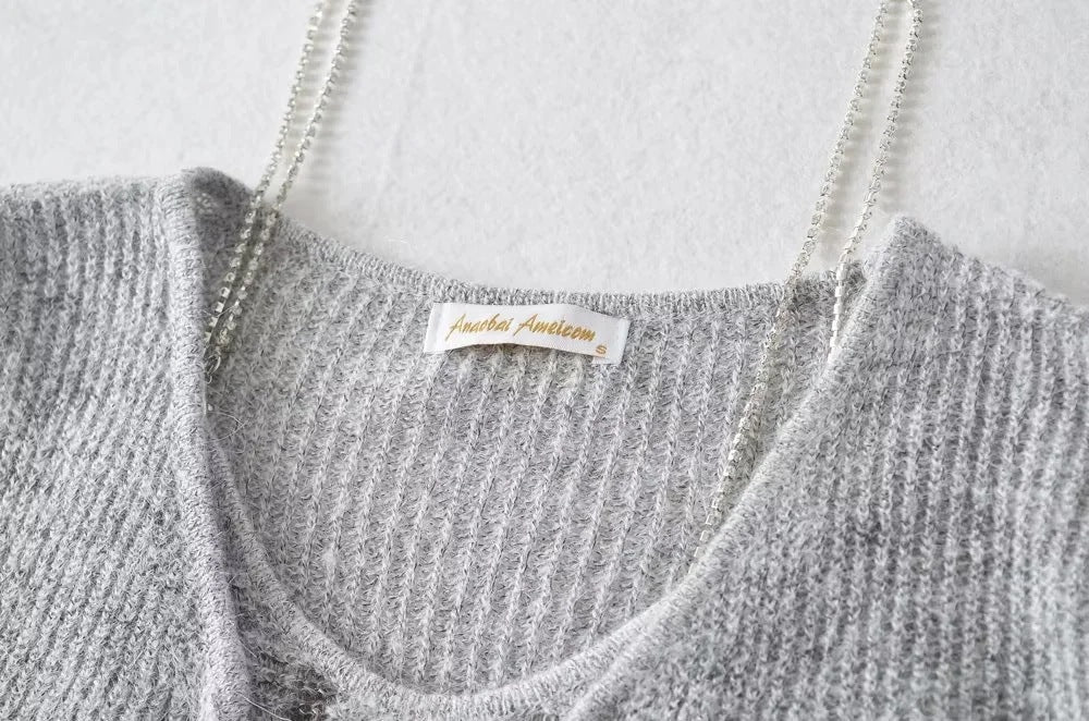 Spice Slim Stripe Bottom Cami Long Sleeve
