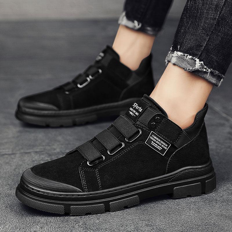 Sneakers Herr Sportskor Elastiskt band Flats Skor