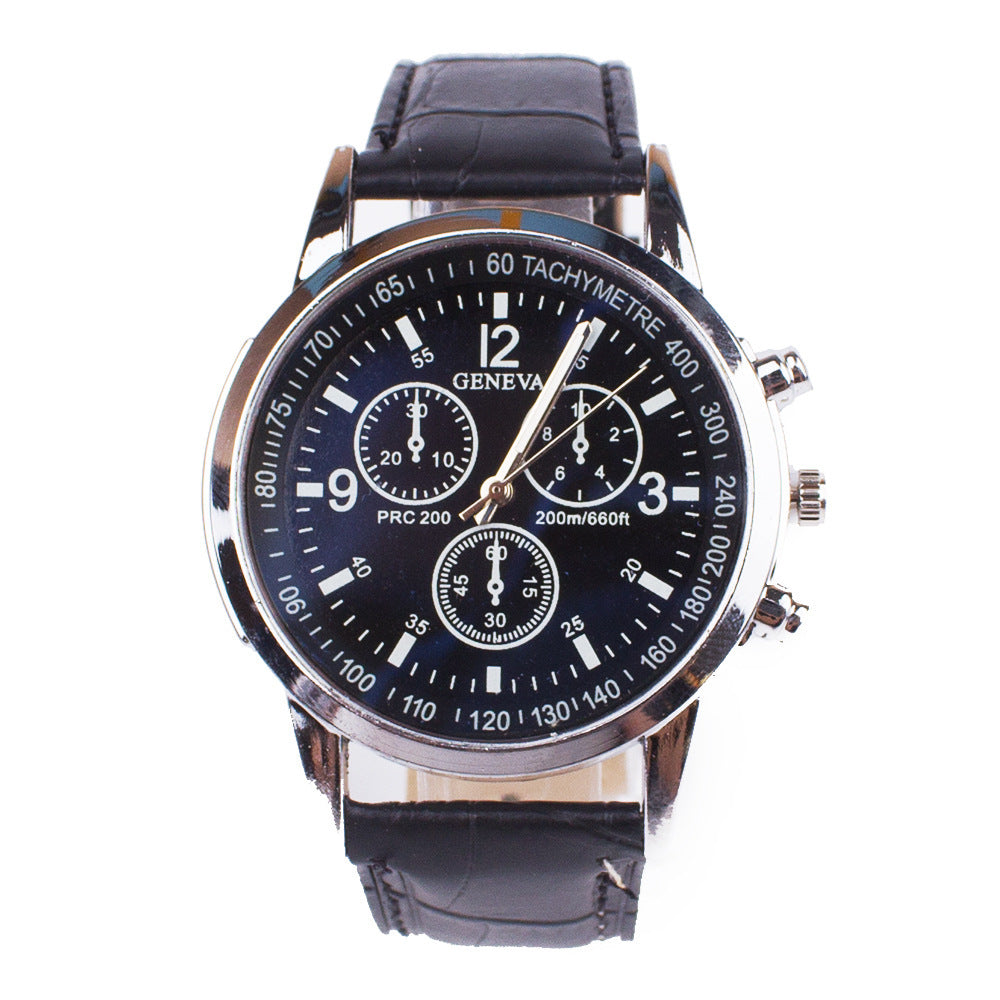 Blue Light Glass Wrist Watch Men New Watches - Stylish Functional Sleek Elegant Sophisticated Unique Trendy Statement