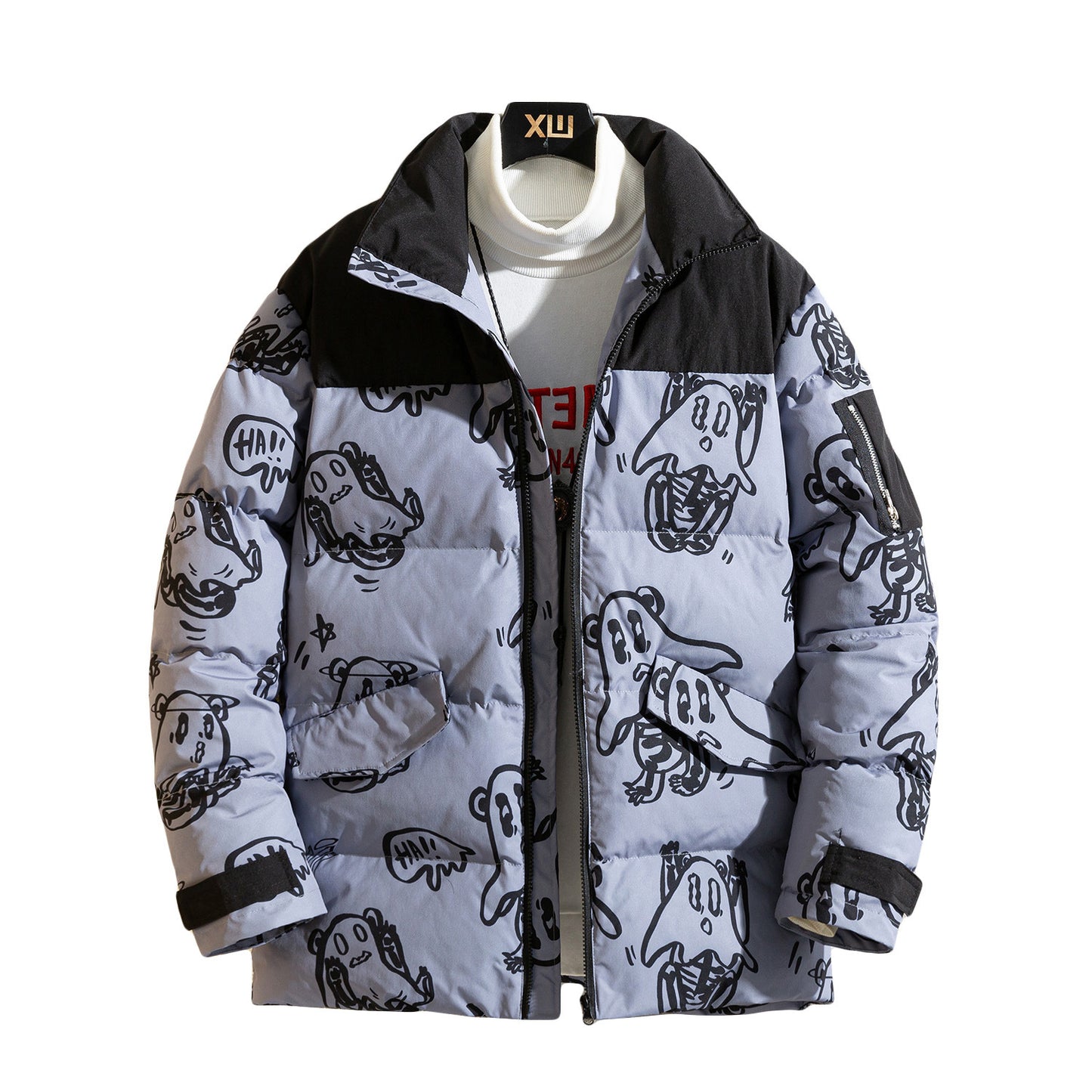Vêtements de pain en vrac de style coréen pour hommes d'hiver