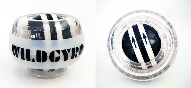 Professional Fitness Wrist Ball - ABS & Zinc Alloy Gyroscopic Trainer (6 LED Color Options)