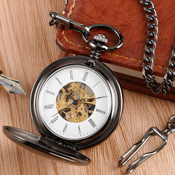 Vintage Manual Mechanical Pocket Watch - Timeless Elegant Nostalgic Classic Precise Traditional Heritage