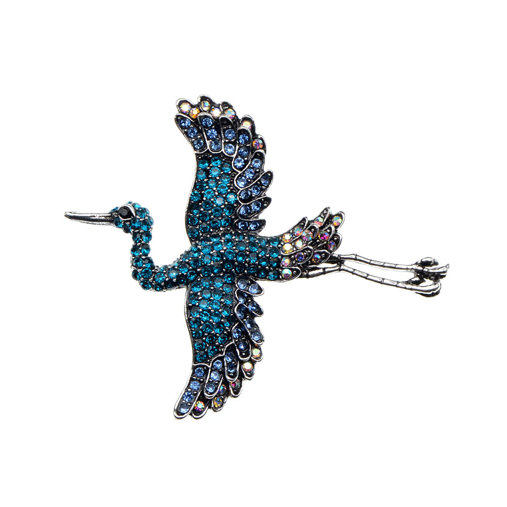 Kristallbrosch Full av Rhinestone Klädertillbehör Brosch