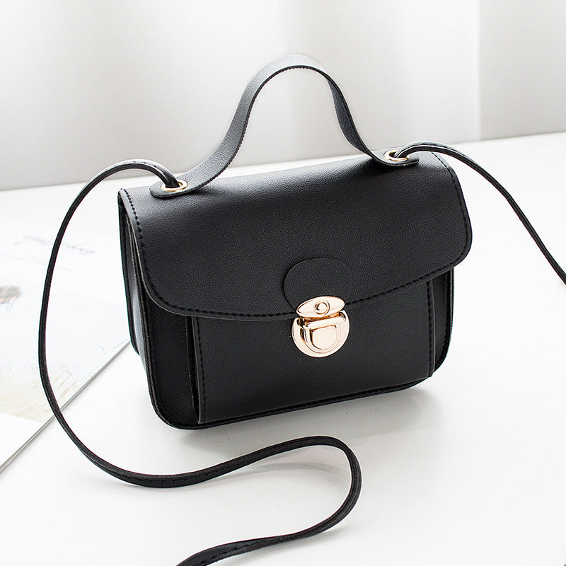 Dammode Axelväska PU Kuvertväskor Dam Solid Crossbody Messenger Handväska
