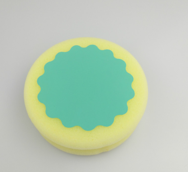 Hair Removal Sponge - HUAMIANLI Painless Magic Water Drop Heart-Shaped 21g