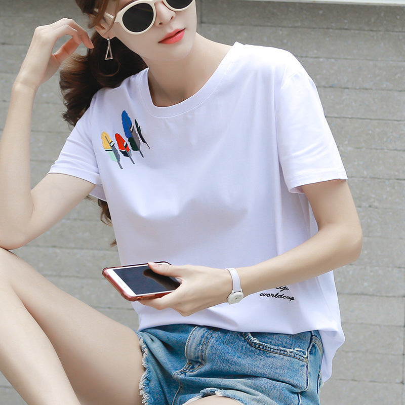 Premium Women's Loose T-Shirts - 100% Cotton