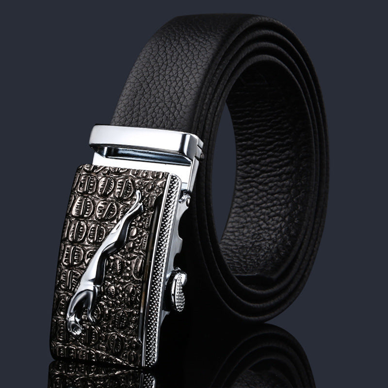 Men's Automatic Buckle Belt - Ultimate Convenience