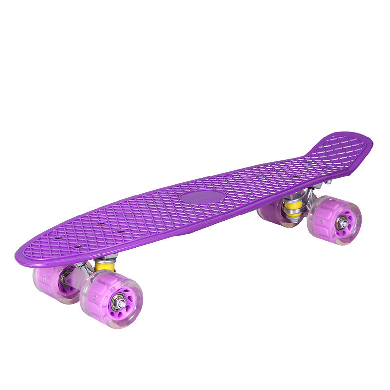 Fashion Creative Personality Wheel Fyrhjuls skateboard
