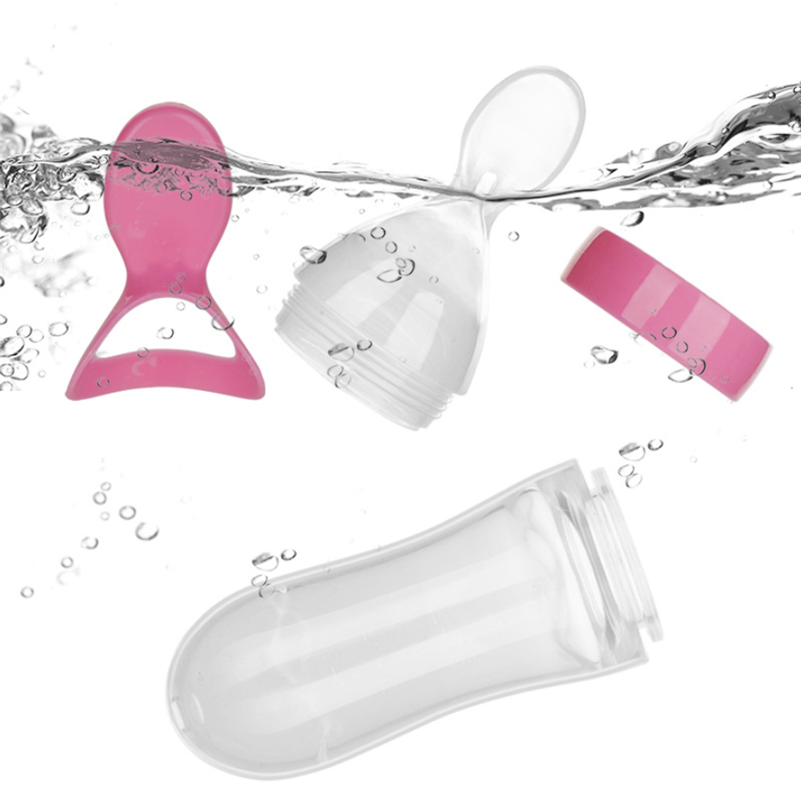 Cuillère à riz d'entraînement en Silicone, complément alimentaire à céréales pour nourrissons, mangeoire sûre