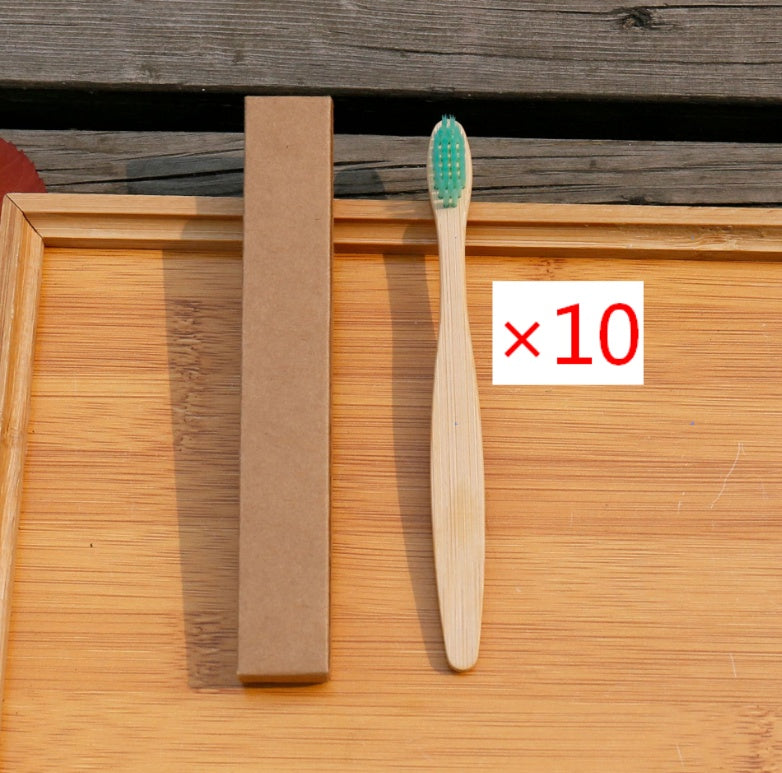 Eco Friendly Bamboo Soft Fiber Toothbrushes