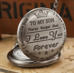 TILL MIN SON LOVE FOREVER Quartz fickur