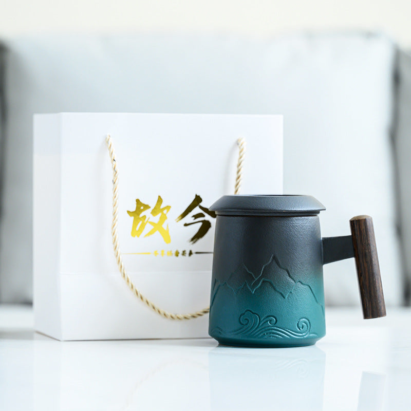 Tasse en céramique, tasse de bureau, thé à bulles