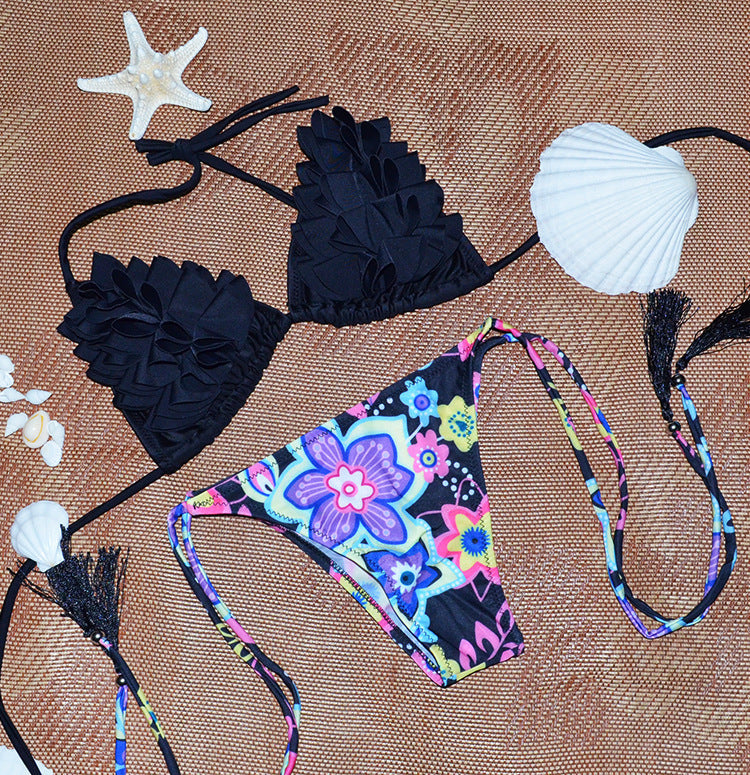 Professional Speed Selling Explosion Brazil Bikini Suit Sexy Lady Swimsuit Bikini Split Bikini - Premium Materials (High-Quality Construction, Flattering Fit)