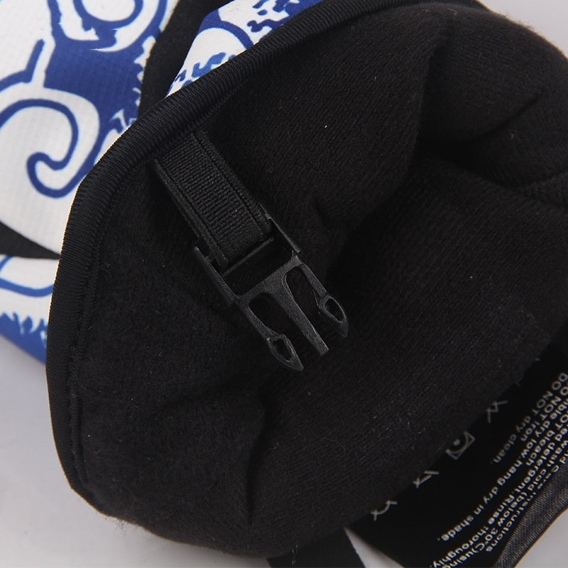 Gants de ski d'extérieur, gants chauds à trois doigts