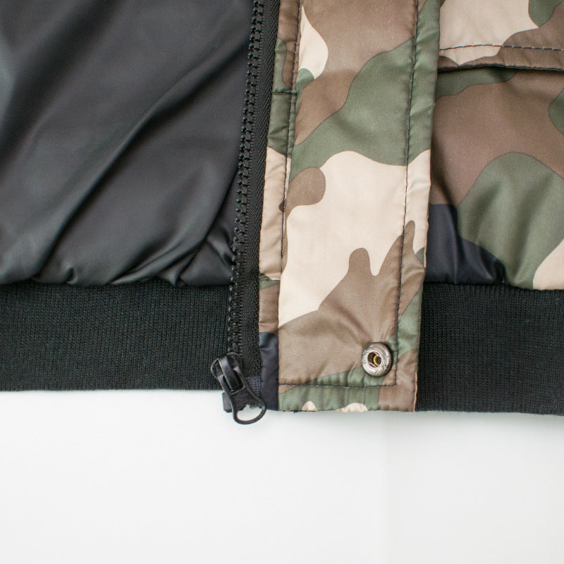 Veste camouflage en coton pour enfants hommes