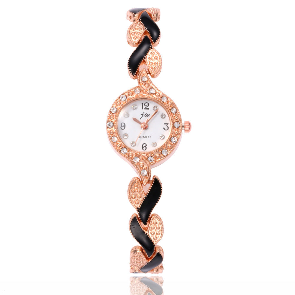 Leaf Bracelet Quartz Wrist Watch - Timeless Stylish Elegant Sleek Precise Perfect Sophisticated Statement