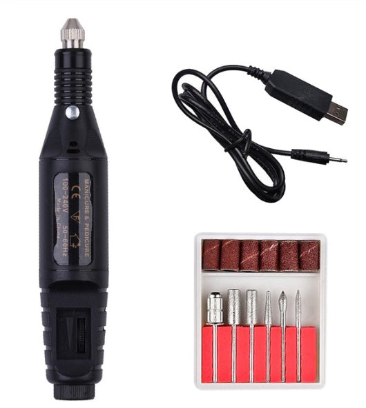 Electric Nail Drill Pen Professional Tool - 13.8x2.8cm | 3000-20000 RPM Variable Speed