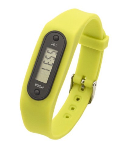 Pedometer Watch Wrist Watch - Stylish Functional Modern Active Sleek Comfortable Must-Have Ideal