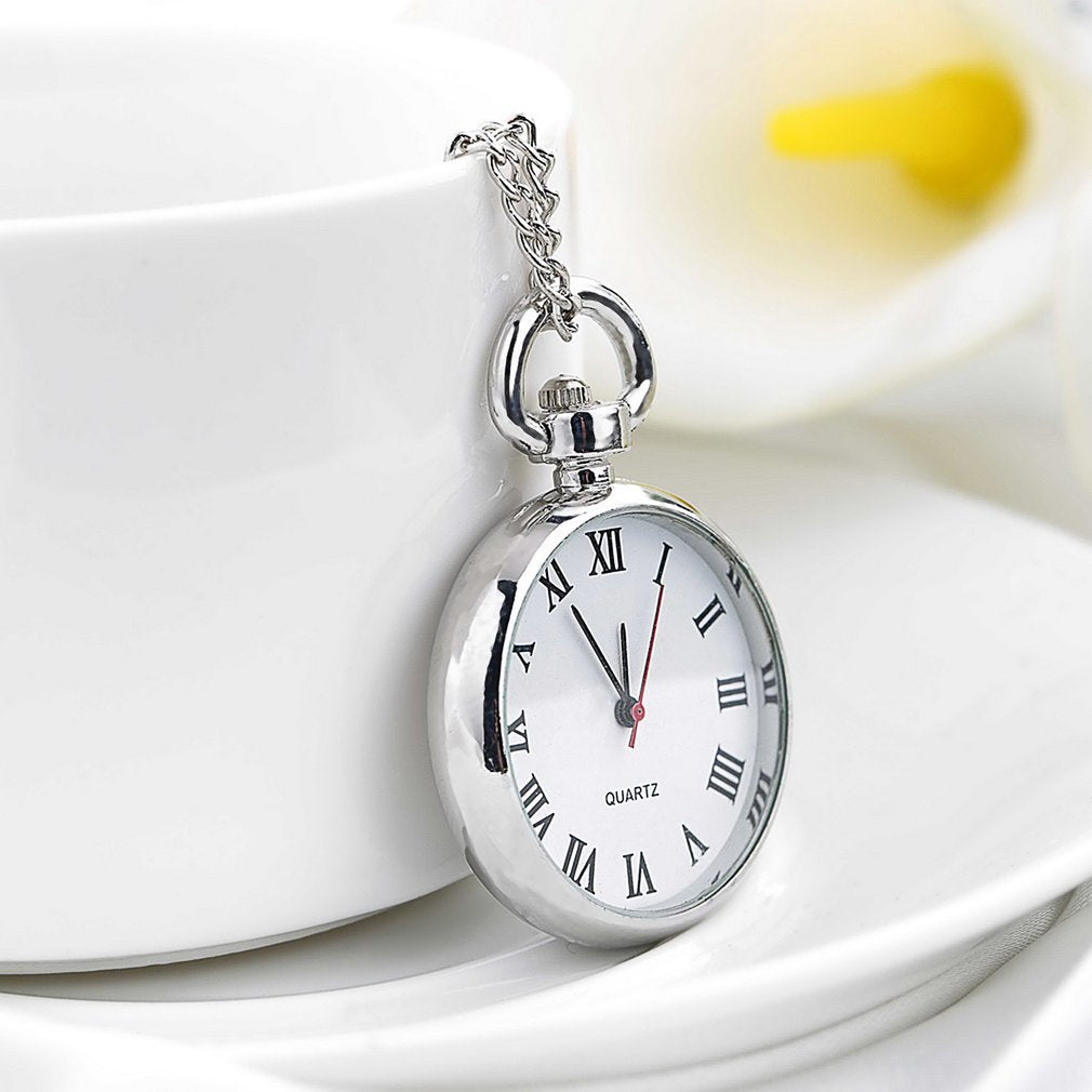 Ladies Necklace Pocket Watch - Elegant Stylish Functional Exquisite Stunning Reliable Intricate Precision