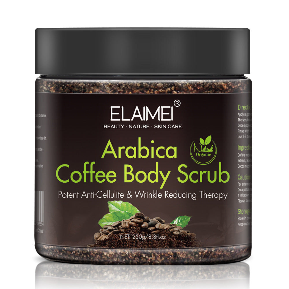 Kaffeskrubb exfolierande kroppsskrubb