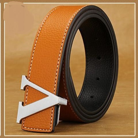 Men's Letter Belt - Typographic Expression