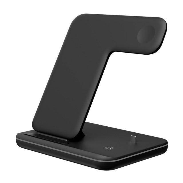 3-in-1 Wireless Charger Stand - Compatible with Phone, Watch & AirPods